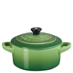 Minigryte ildfast form 0,25L 10 cm bamboo green