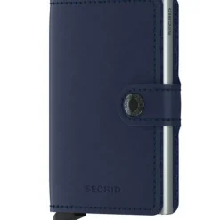 Miniwallet lommebok m/kortholder original blå