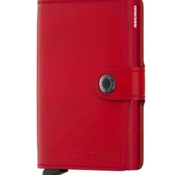 Miniwallet lommebok m/kortholder original rød