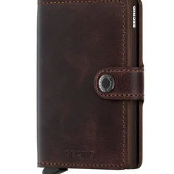 Miniwallet lommebok m/kortholder chocolate