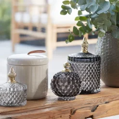 Miya krukke 17,5 cm mørkegrå