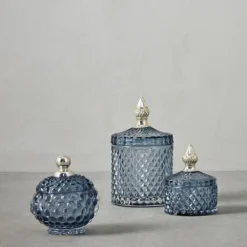 Miya krukke 10,5x8,5 cm blå