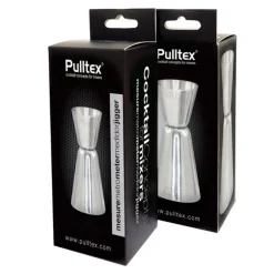 Målebeger 2+4 cl stål