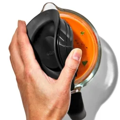 Målebeger m/lokk 0,5L glass