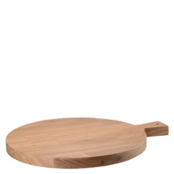 Moi skjærebrett rundt 45,5x37 cm natur