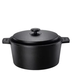 Moi støpejernsgryte 4,4L svart