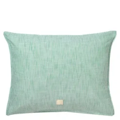 Monochrome Lines putetrekk 70x50 cm grønn/hvit