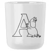 Moomin ABC krus A 20 cl hvit