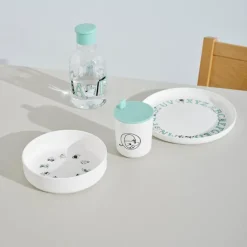 Moomin ABC tallerken 20 cm turqouise