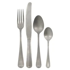 Mora bestikksett 16 deler sølvfinish
