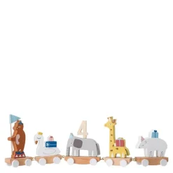 Morea bursdagsdekorasjon tog 50 cm multi