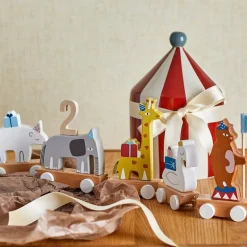 Morea bursdagsdekorasjon tog 50 cm multi