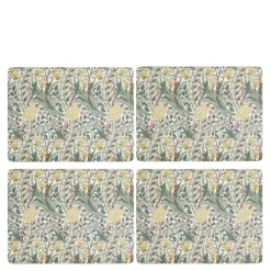 Morris & Co bordbrikke Daffodil 4 stk