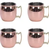 Moscow Mule shotglass 60 ml 4 stk kobber
