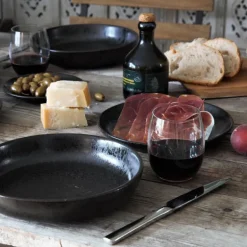 Mörke dyp tallerken 22 cm