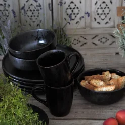 Mörke tallerken 21 cm