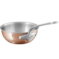 M'6s sautépanne buttet 2L kobber/stål