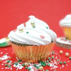 Muffinsform 48 stk gull