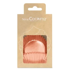 Muffinsform 48 stk rosegull