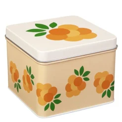 Multe matboks 8x10 cm gul