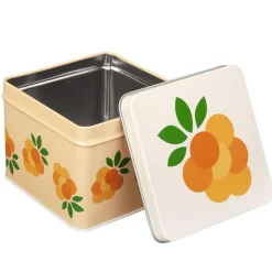 Multe matboks 8x10 cm gul