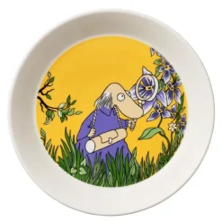 Mummi asjett 19 cm Hemulen gul