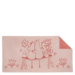 Mummi badehåndkle 70x140 cm Kjærlighet rosa