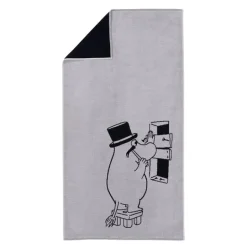 Mummi badehåndkle 70x140 cm Mummipappa grå