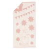 Mummi badehåndkle 70x140 cm stjerner rosa