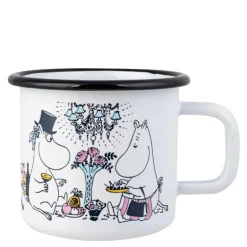 Mummi emaljekopp 37 cl date night