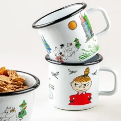 Mummi emaljekopp 37 cl Lille My