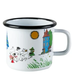 Mummi emaljekopp 37 cl mummidalen