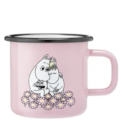 Mummi emaljekopp 37 cl sammen