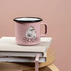 Mummi emaljekopp 37 cl sammen