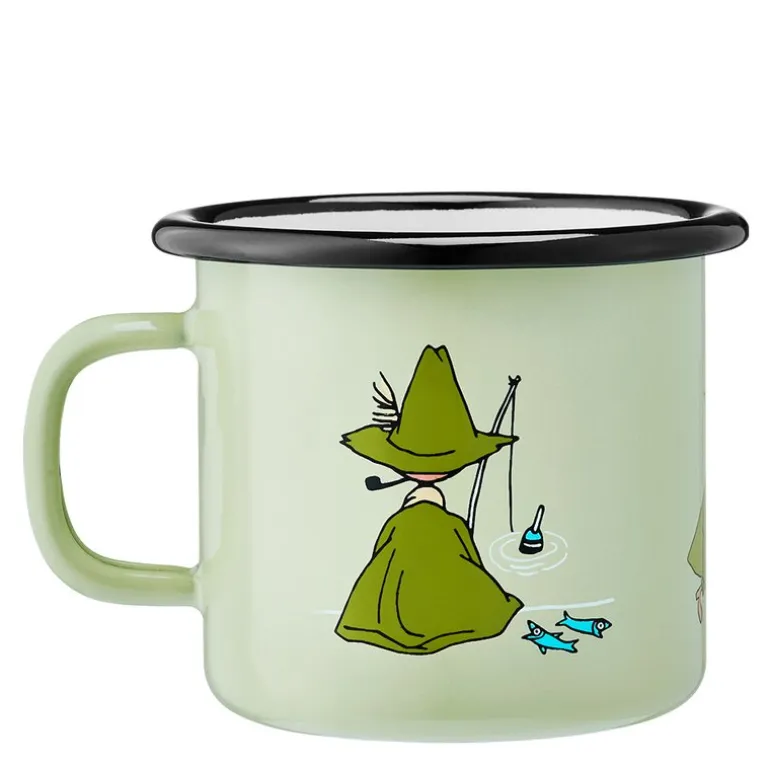 Mummi emaljekopp 25 cl snusmumrikken retro