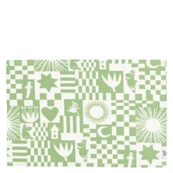 Mummi Fest bordbrikke 31x46 cm grønn