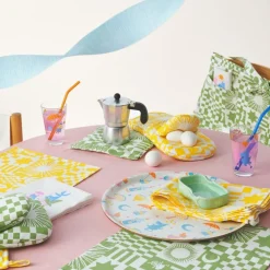 Mummi Fest grytevott 33x16 cm gul