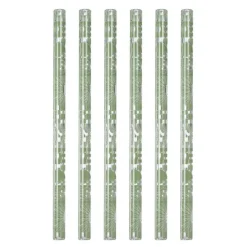 Mummi Fest sugerør 6 stk grønn