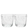 Mummi glass 28 cl 2 stk klar