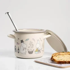 Mummi gryte med lokk 2,5L bon appétit beige