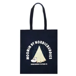 Mummi handlenett Mumintroll marineblå