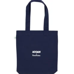 Mummi handlenett 38,5x42 cm Mummitrollet i havet marineblå