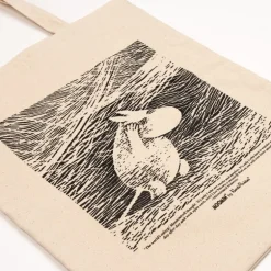 Mummi handlenett 38,5x42 cm Mummitrollet beige