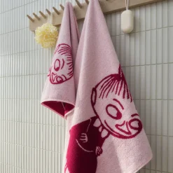 Mummi håndkle 50x70 cm Lille My Rosa