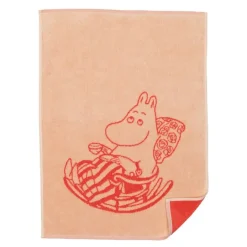 Mummi håndkle 50x70 cm Mummimamma fersken