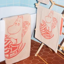 Mummi håndkle 50x70 cm Mummimamma fersken