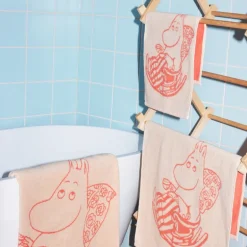 Mummi håndkle 30x50 cm Mummimamma fersken