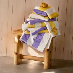 Mummi håndkle 50x70 cm Snorkfrøken lilla