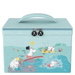 Mummi kjølebag 4,5L playing on the beach lyseblå