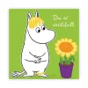 Mummi kort dobbelt Du er verdifull grønn